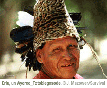 Erui, ein Mann der Ayoreo-Totobiegosode.